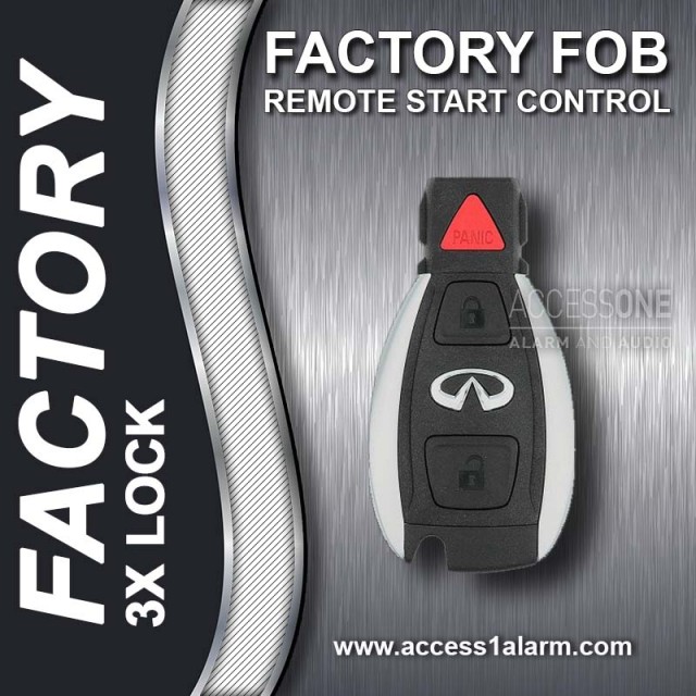 Infiniti QX30 Basic Factory Key Fob Remote Start With OEM PTS